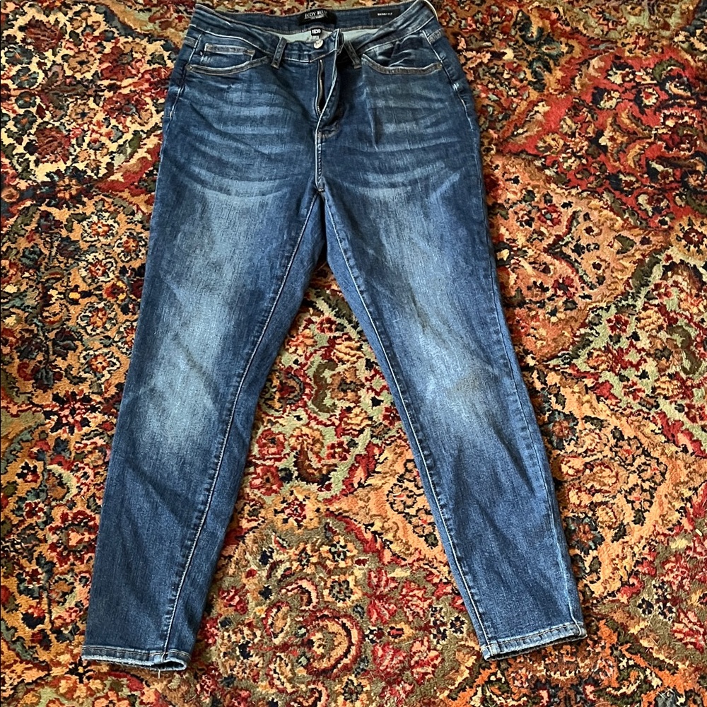 Judy Blues Classic Women's Blue Denim Jeans